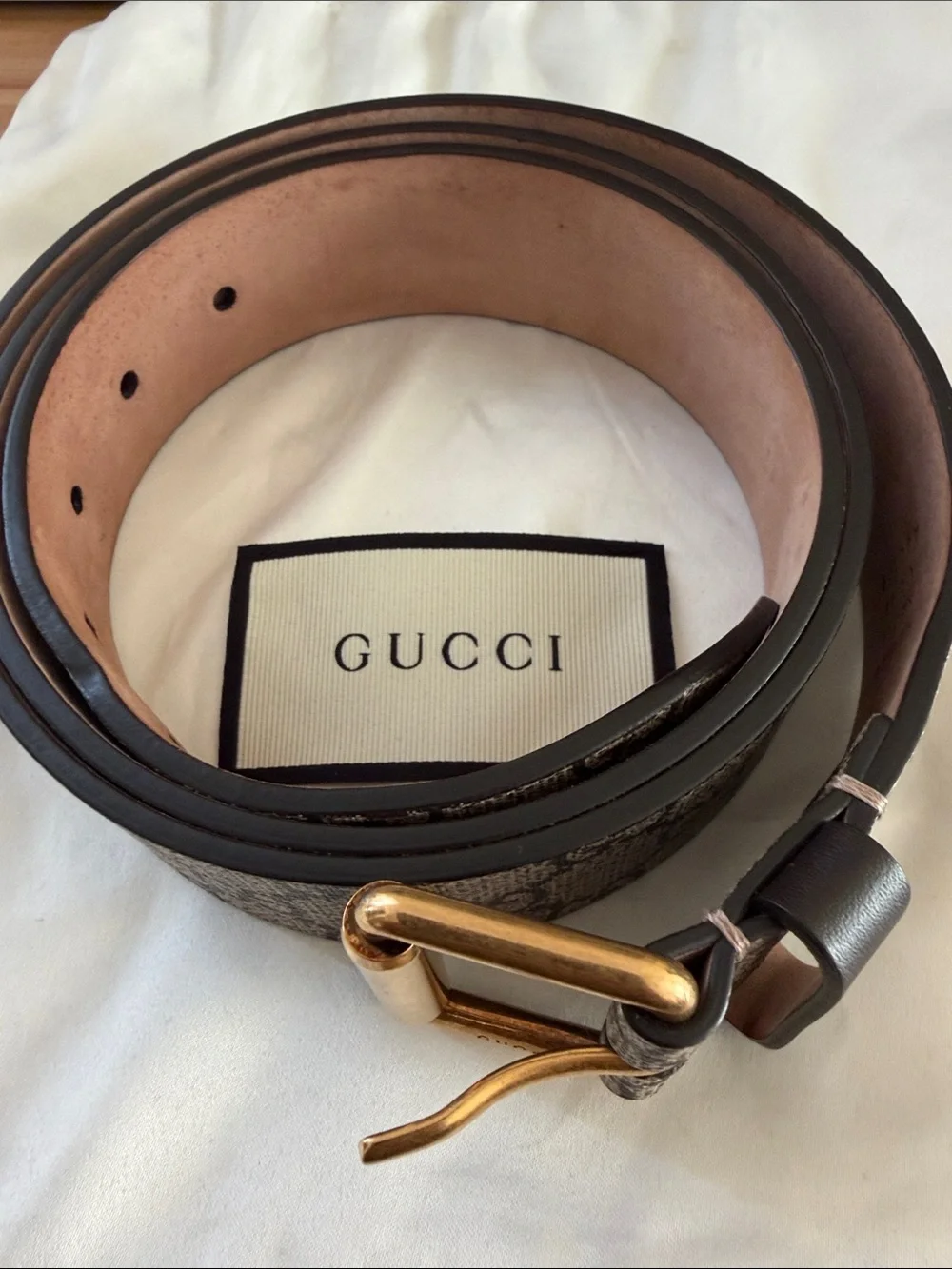 Gucci designer belt